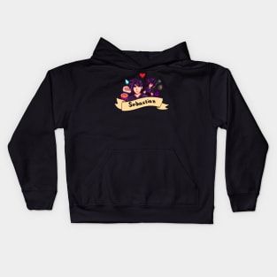 Sebastian Stardew Valley Kids Hoodie